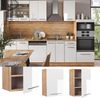 Hängeschrank Fame-Line Weiß Hochglanz 50 cm Vicco Bild 3