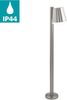 Stehleuchte, Edelstahl, silber, H 99,5 cm, CALDIERO Bild 2