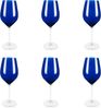 Excelsa Cobalto Weingläser, Glas, Blau, 6 Stück Bild 1