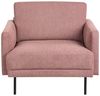 Sessel BREDA Stoff Rosa Bild 4