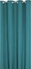 Haus und Deko Gardine Vorhang Leinenoptik 140x245 cm Ösen 2er Set blickdicht Struktur uni (2 St), Ösen, blickdicht, Polyester Bild 3