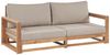 Beliani 'TIMOR' Lounge Set, Zertifiziertes Akazienholz Heller Holzfarbton Bild 5