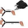 BAYLI Spannbettlaken Verstellbare Bettlakenspanner [4er Set], Betttuchspanner mit Metallcl Bild 5