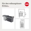 Hailo 'Swing Terzett' Einbaumülleimer für Schränke ab 300 mm Breite mit Drehtür, 30 (3x10) Liter, Graphit Bild 4