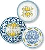 Excelsa Trendy Suppenteller, Keramik 20 x 20 x 1 cm hellblau Bild 2