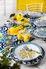 Excelsa Trendy Suppenteller, Keramik 20 x 20 x 1 cm hellblau Bild 4