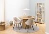 AC Design Furniture Yaron Esstisch in Wildeichenoptik für 4 Personen, Säulenfuß mit Lamellenfront, Runder Esstisch, Ø: 120 x H: 75 cm Bild 2
