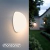 monzana LED Solarleuchte Halbkugel, Solarleuchte, 3er Set Solarlampe Außen Wetterfest Kugel Hängend Garten Balkon Wand Bild 3