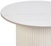 Beistelltisch LEONA Keramik Hellbeige Bild 4