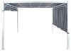 Garten-Pergola Mit LED-Beleuchtung Grau PARGA Bild 5