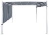 Garten-Pergola Mit LED-Beleuchtung Grau PARGA Bild 4