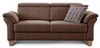 Cavadore 3-Sitzer Sofa Ammerland / Couch mit Federkern im Landhausstil / Inkl. verstellbaren Kopfstützen / 186 x 84 x 93 / Strukturstoff braun Bild 4