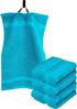 Lashuma Gästehandtücher Linz, Frottee (4-St), Modernes Gästetücher Set 30x50 cm blau Bild 3