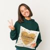 speecheese Dekokissen Bestanden Kissen mit Spruch Wir sind sehr stolz auf Dich Bild 2