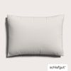 Schlafgut Woven Satin Bettwäsche | Kissenbezug einzeln 70x90 cm | sand-light Bild 2