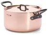 de Buyer 6466.24 5 4 l Rund Kupfer Kupfer Edelstahl Eisenguss Bild 1
