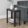 Beistelltisch Chur 60 x 30 x 61,3 cm braun en. casa Bild 2