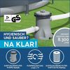 Bestway Power Steel Oberirdischer Pool Oval 305x200x84 cm 92857 Bild 4