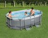 Bestway Power Steel Oberirdischer Pool Oval 305x200x84 cm 92857 Bild 2