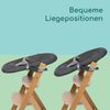 Bebeconfort Timba Baby, 2-in-1-Babywippe, ab Geburt – 6 Monate, 0–9 kg, Neugeborenenset für Hochstuhl Timba Baby, 2 Liegepositionen, besonders weich gepolsterter Sitz, 3-Punkt-Gurt, Tinted Graphite Bild 4