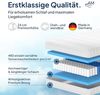 AM Qualitätsmatratzen Hochwertige 7-Zonen Taschenfederkernmatratze 120x200 cm - 24 cm Premiumhöhe - Tonnentaschenfederkernmatratze 120x200 cm - H5 extra fest Bild 3