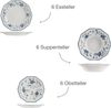 CHILL Service-Geschirr Tabelle 18 Ersatzearth Blue Rose Bild 3
