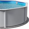 Planet Pool Rundpool Stahlwandpool rund Größe wählbar, 120 cm tief, Sta (Einzelbecken), verzinkte Stahlwand Bild 2