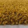 HomebyHome Shaggy Hochflor Teppich Wohnzimmer 140x200 cm Gold - Teppich Flauschig, Modern, Plüsch und Extra Weich - Ideal für Schlafzimmer, Esszimmer und als Küchenteppich Bild 3
