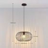 Lindby Hängeleuchte Nahele, Metall IP20, 1 x 60 W Bild 4