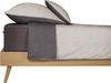 Schiesser Feinbiber Spannbettlaken Finni aus wärmender Baumwolle, Farbe:Anthrazit, Größe:140x200 cm Bild 3