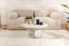 Modern Rustic Coffee Table, Freesia Marble, 80 x 80 x 40 | Made from 100% MDF, Thickness: 18 mm | Perfect for Modern Home Office & Study Spaces, Elegant and Functional Design Bild 5