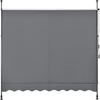 Klemmmarkise Stem 250x120x220-309 cm Mittelgrau [pro. tec] Bild 5