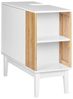 Waschbeckenunterschrank NUBES Holzwerkstoff 80 cm 35 cm 74 cm Weiß Bild 5