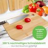 Starhome Frühstücksbrett 3er Set Holz 35x24 / 30x20/ 25x18 Frühstücksbrett / Schneidebrett, (Set, 3-St, 3 Schneidebretter in verschiedene Größen), Nachhaltig angebaut, FSC zertifiziert, Holzschneidebrett Bild 2