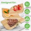 Starhome Frühstücksbrett 3er Set Holz 35x24 / 30x20/ 25x18 Frühstücksbrett / Schneidebrett, (Set, 3-St, 3 Schneidebretter in verschiedene Größen), Nachhaltig angebaut, FSC zertifiziert, Holzschneidebrett Bild 5