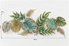 Kare Design Garderobe Jungle Party Colore, Garderobenleiste mit 6 Garderobenhaken im Dschungel Look, Graderobenhaken, Wandhaken, Hakenleiste, Wandgarderobe, Garderobenpaneel, Grün (H/B/T) 43 x 107 x 5 cm Bild 5