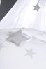 roba Bettgarnitur 'Little Stars' 4-teilig - Bettwäsche 100 x 135 - Nestchen - Himmel Bild 4