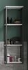 VCM Badmöbel Hochschrank Bitila 919463 Schwarz / Weiß H. 112 x B. 35 x T. 15 cm Bild 2