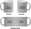 speecheese Tasse Pillepalle Glitzer-Kaffeebecher mit Konfetti und Spruch Bild 4