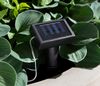 Dehner Solar Lichterkette Retro, mit 10 LED-Glühbirnen, warmweiß, Länge 330 cm, Metall, schwarz/braun Bild 5