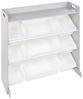 Regal mit 9 Aufbewahrungsboxen COLLIE 78 cm Grau Bild 5