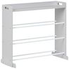 Regal mit 9 Aufbewahrungsboxen COLLIE 78 cm Grau Bild 4