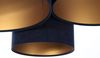 BPS Koncept 080-044 Deckenleuchte Trio marineblau, gold 3 x E27 L:91cm H:30cm dimmbar Bild 4