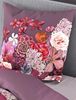 JACK Wendebettwäsche 135x200cm Digitaldruck Blumen Blüten Lila, Mako-Satin, 2 teilig, seidiger Glanz, elegantes Motiv in Violett Bild 3
