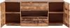 Sideboard massivum Oldwood braun 180x75x40 cm Altholz TV-Sideboard Anrichte rustikal Boho Landhausstil Wohnzimmer Holzkommode Bild 5