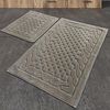 Badteppich Set 2-teilig Nerz Bild 1