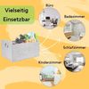 GarPet Aufbewahrungsbox 4x Aufbewahrungsbox faltbar Stoff Box Aufbewahrungskorb Filzkorb Bild 3