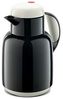 ROTPUNKT Isolierkanne 1,0 ltr. Glaseinsatz I 24 Std warm 36 std kalt I Made in Germany, 1 l, (Kaffeekanne I Teekanne, 970 onyx/white), Glaskolben aus doppelwandigem Rosalin-Glas Bild 4