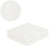 Duschtuch 2er Set 70 x 140 cm Weiss Bild 2