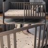 Babybett Ajaton Grau 144.4 x 83 cm mit Matratze Vitalispa Bild 5